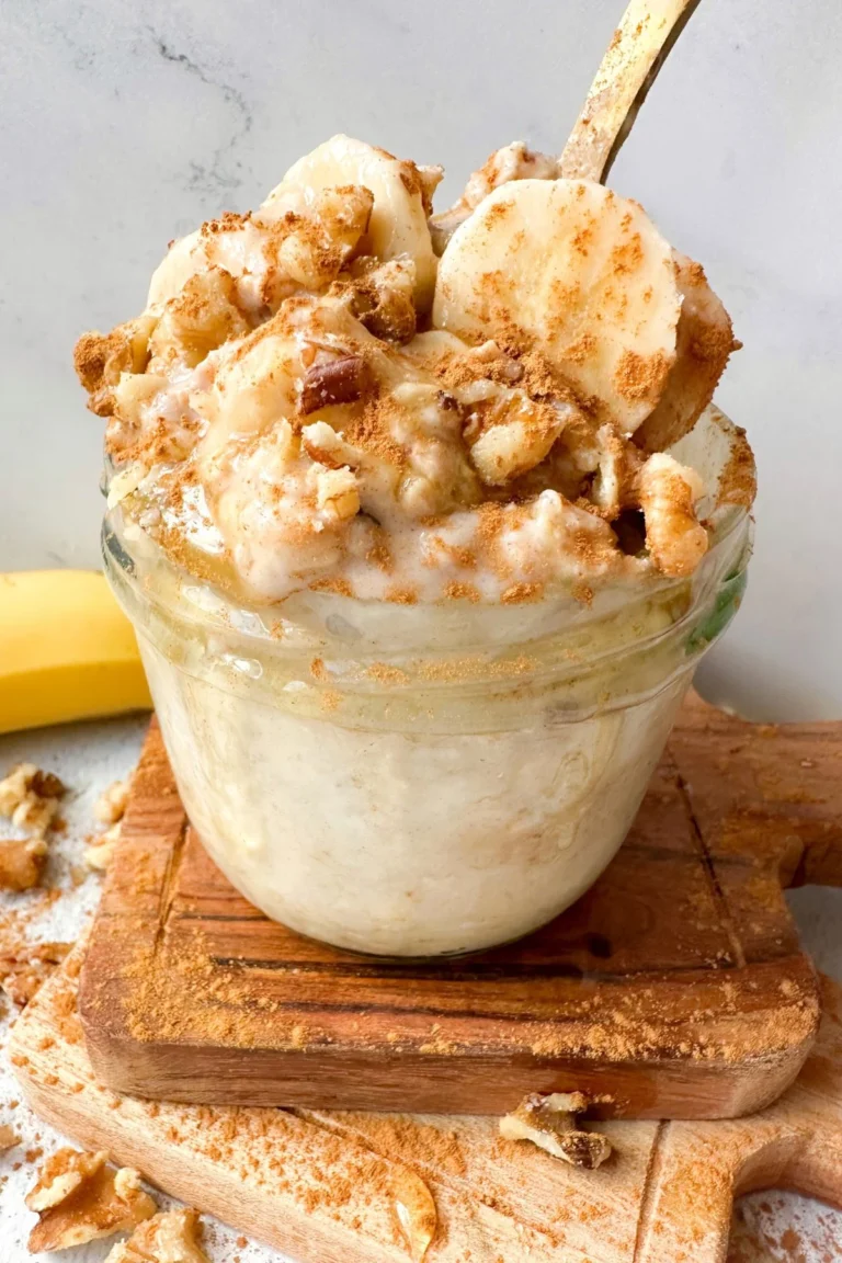 Banana Bread Overnight Oats