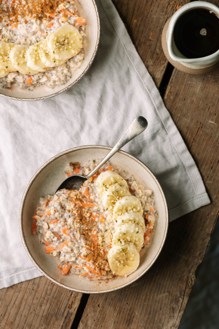Carrot Cake Overnight Oats