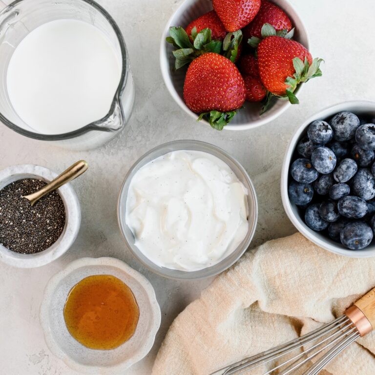Greek Yogurt Chia Seed Pudding