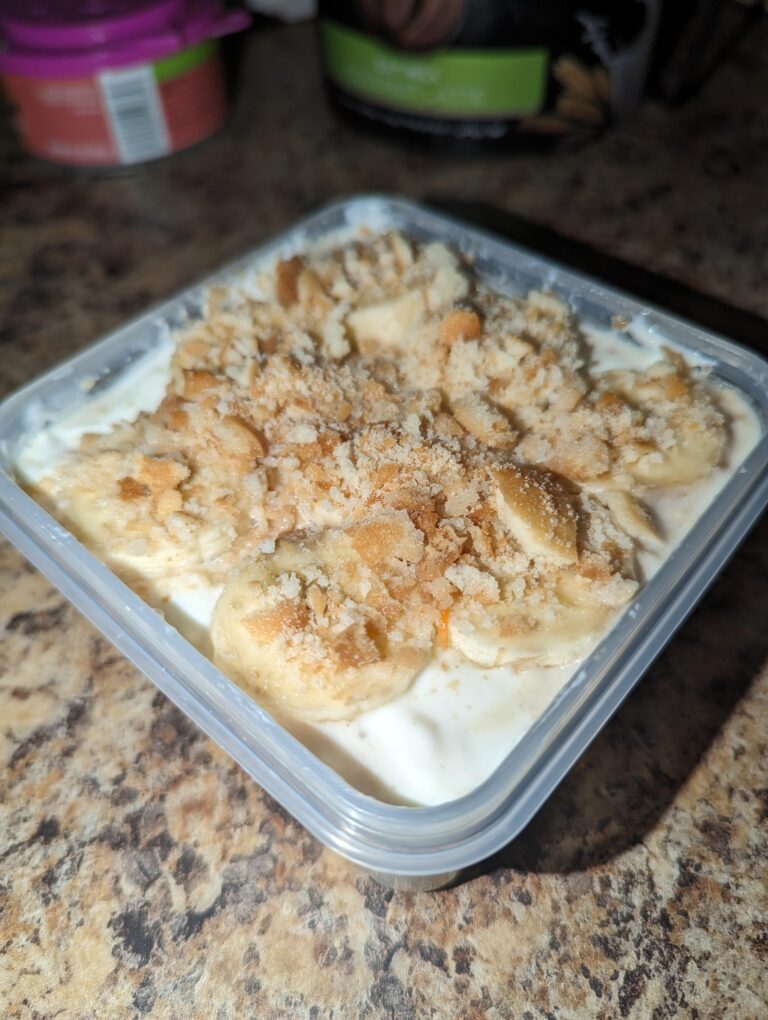 Banana Pudding Overnight Oats