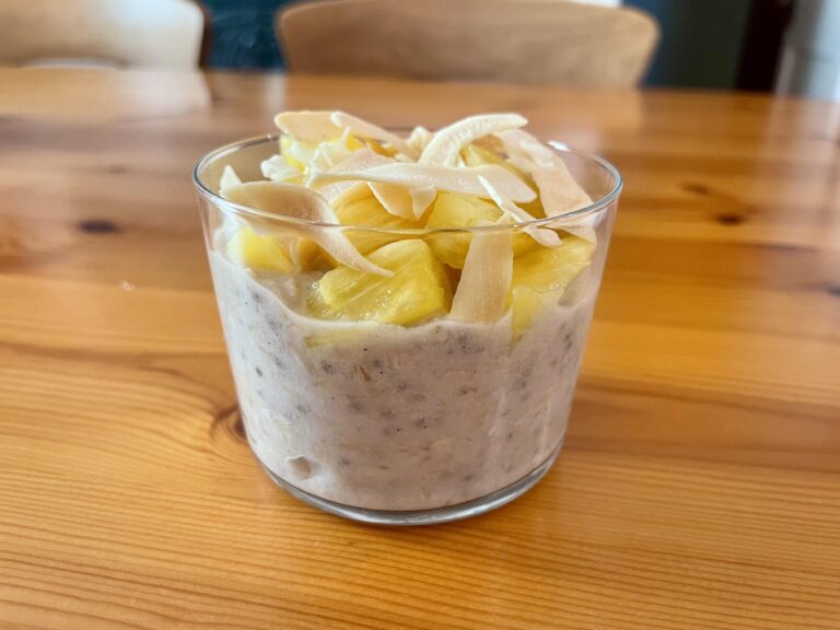Pineapple Overnight Oats