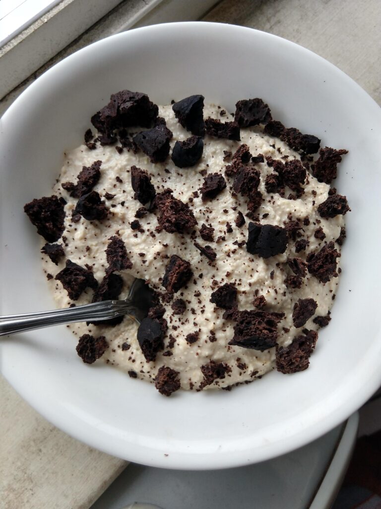 Oreo Overnight Oats