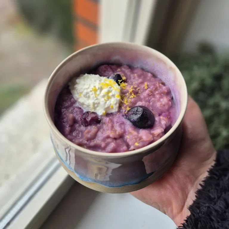 Lemon Blueberry Overnight Oats