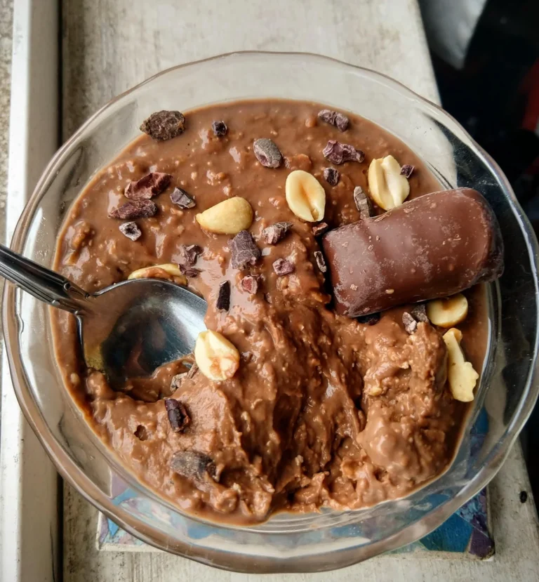 Snickers Overnight Oats