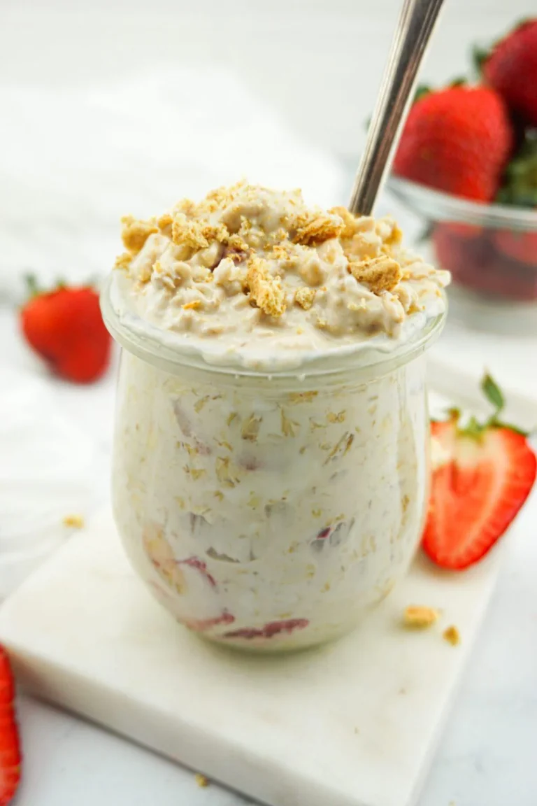 Overnight Oats Cheesecake