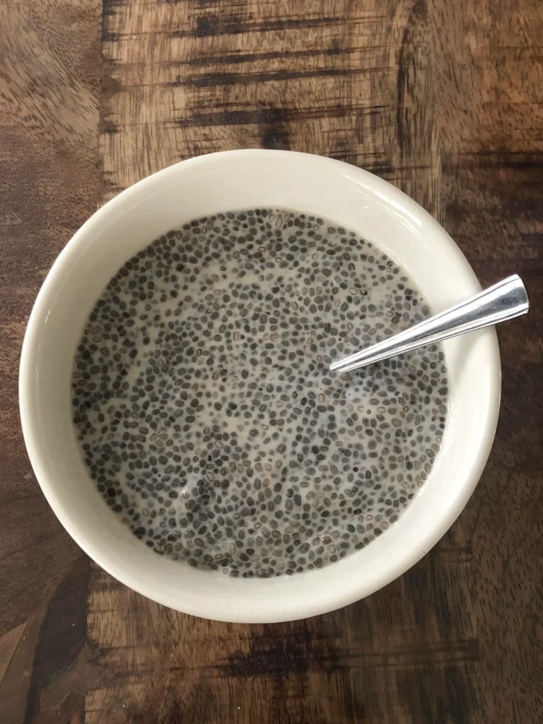 Low Calorie Chia Seed Pudding