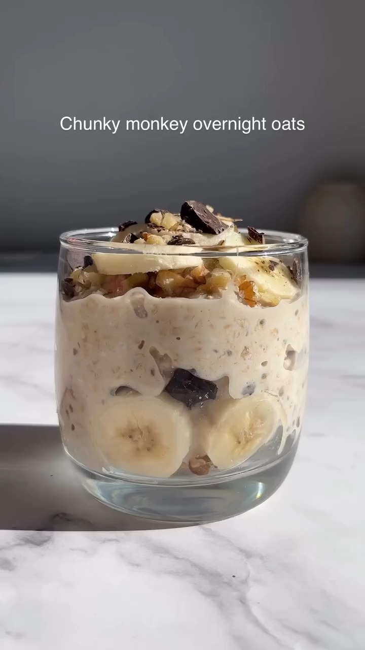 Chunky Monkey Overnight Oats: A Breakfast Game-Changer