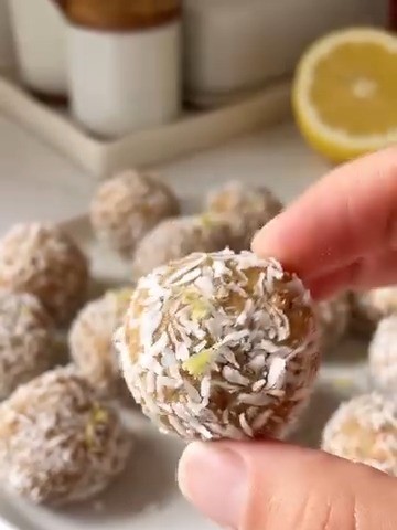 Lemon Protein Balls: Quick Zesty Snack