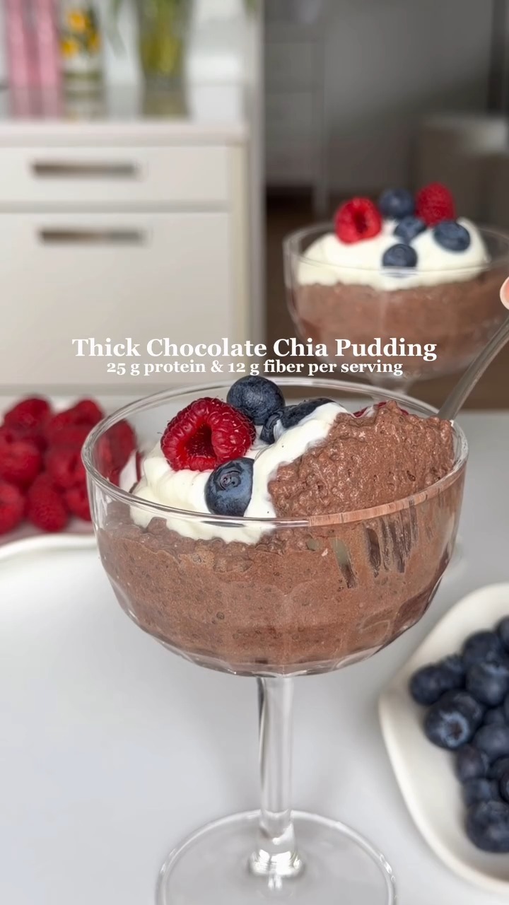 Cacao Chia Pudding