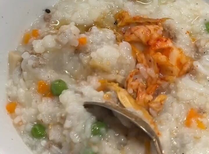 Homemade Rice Porridge - Ready in 30 Minutes