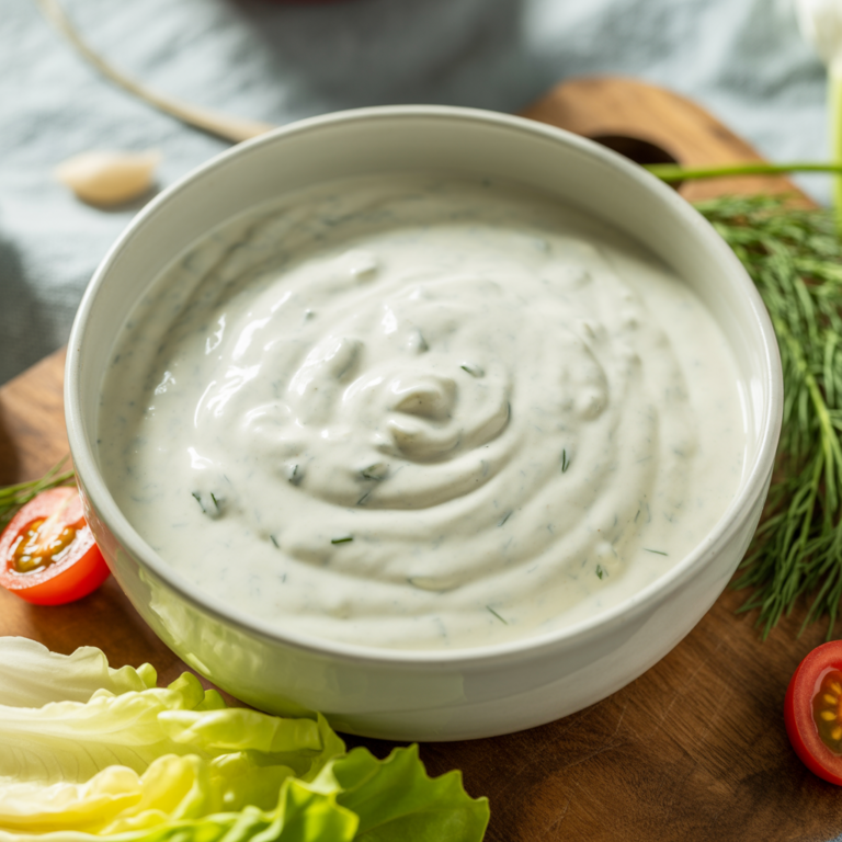 Cottage Cheese Ranch Dressing