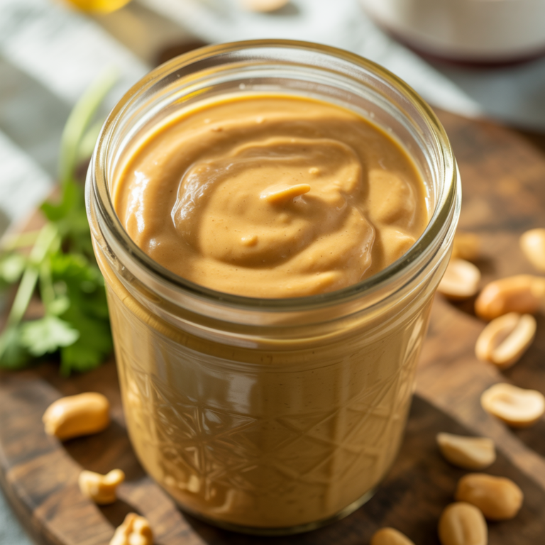 Easy Peanut Dressing