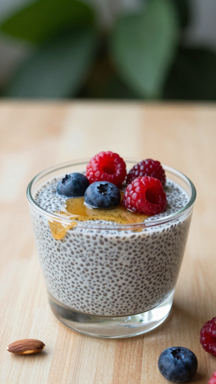 Almond Butter Chia Pudding