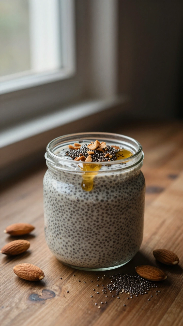 Almond Butter Chia Pudding