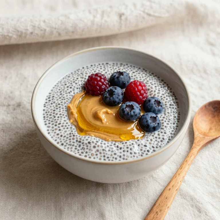 Almond Butter Chia Pudding