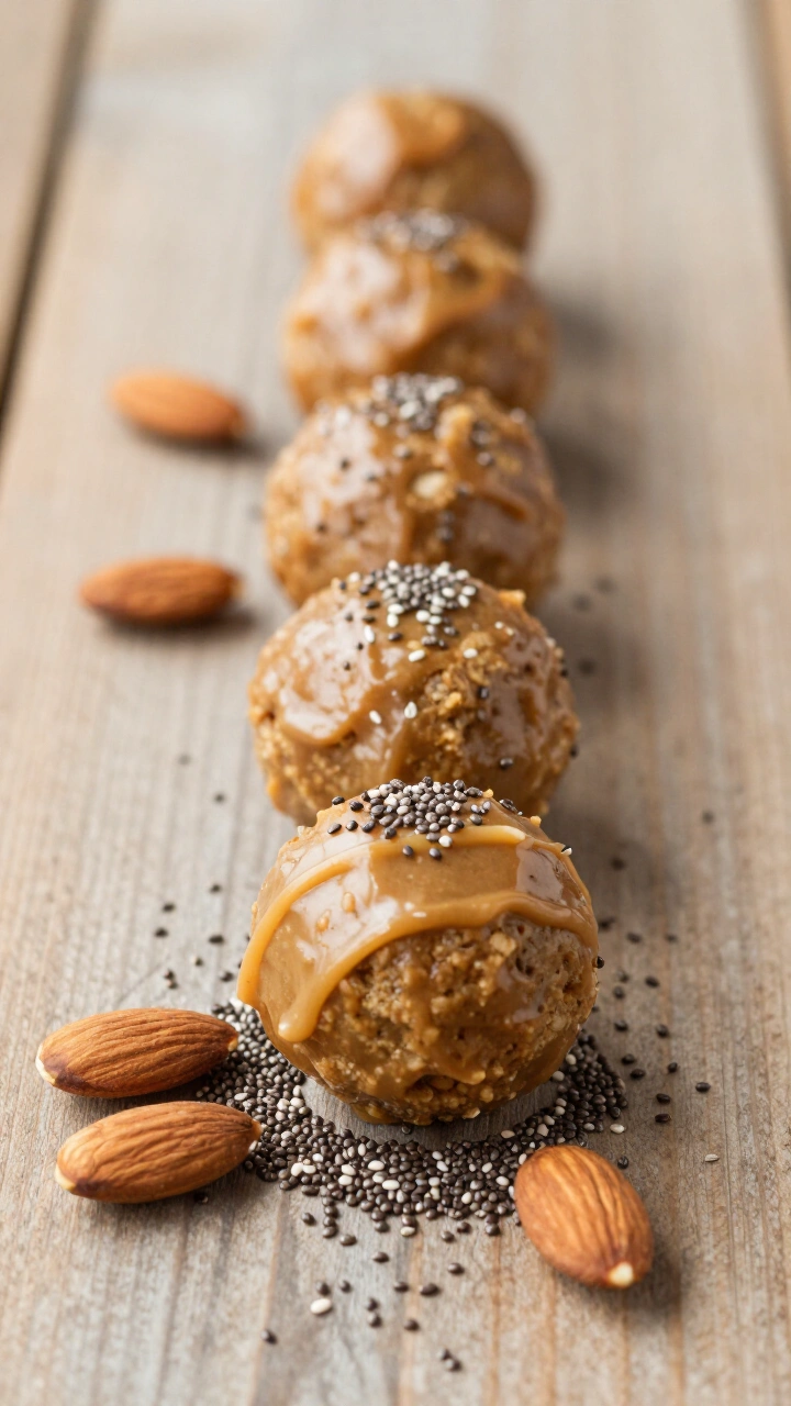Almond Butter Protein Balls Recipe