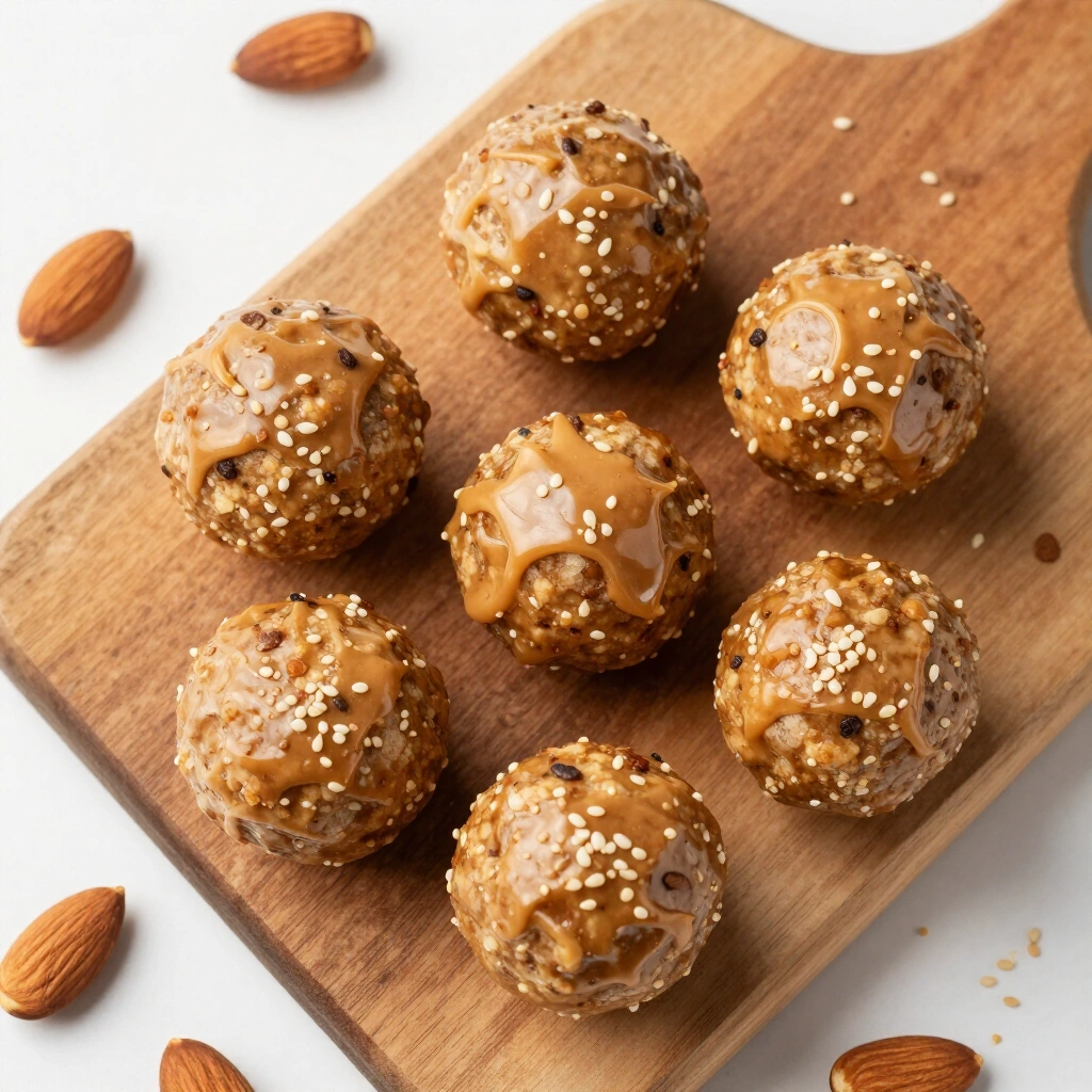 Almond Butter Protein Balls Recipe