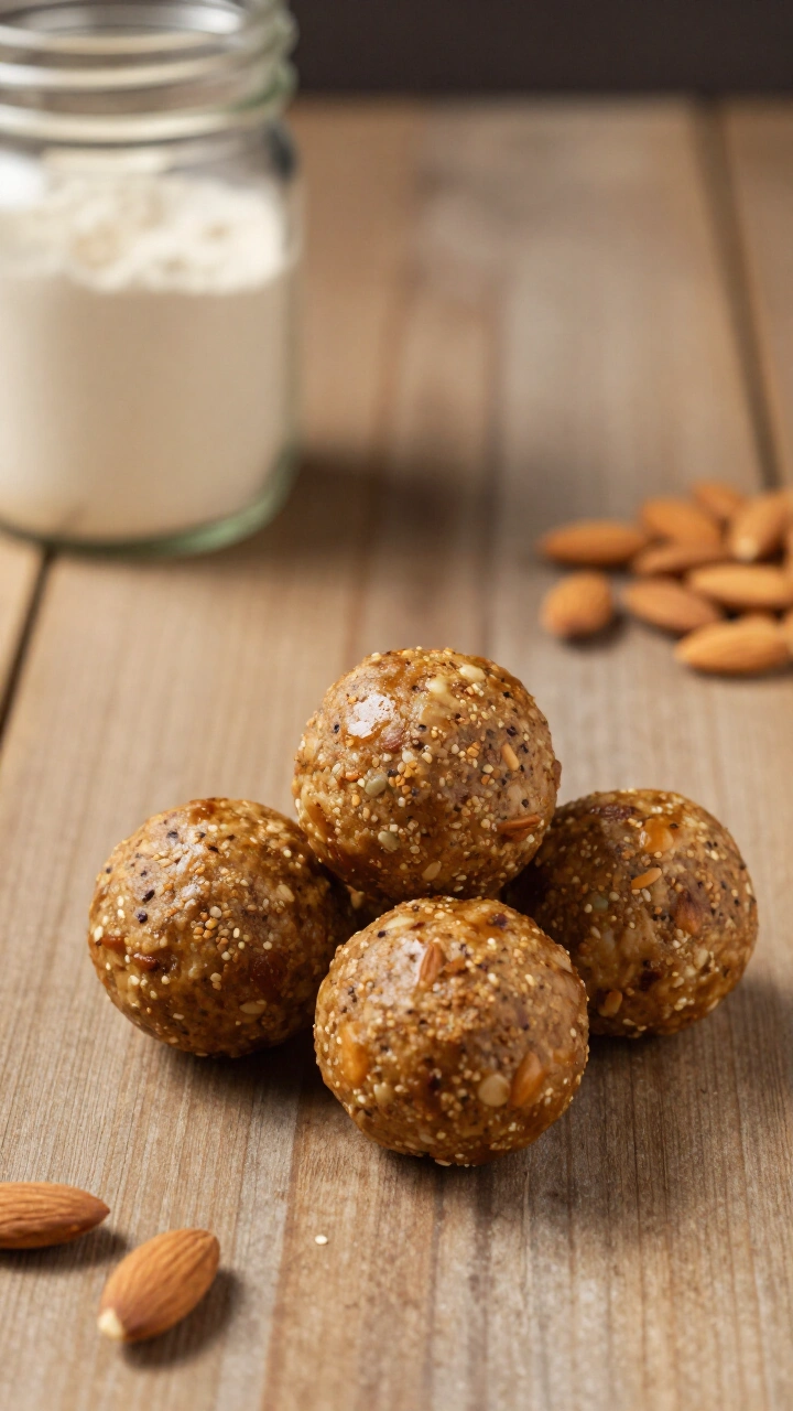 Almond Flour Protein Balls Recipe