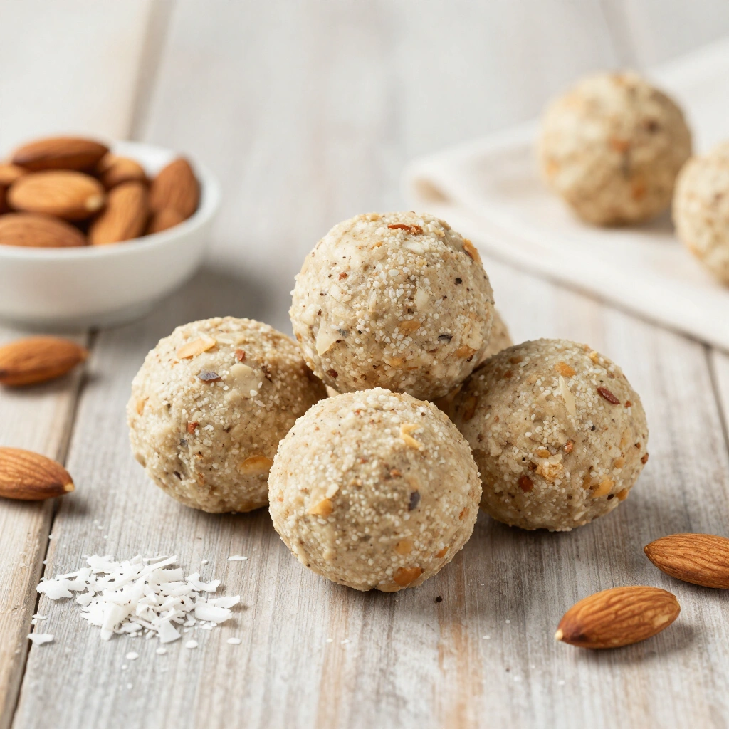 Almond Flour Protein Balls Recipe