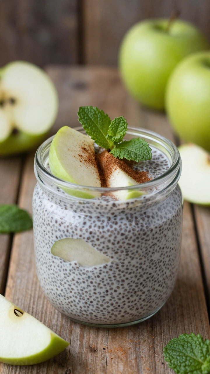 Apple Chia Pudding