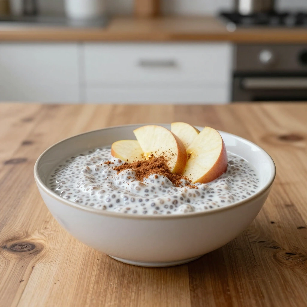 Apple Chia Pudding