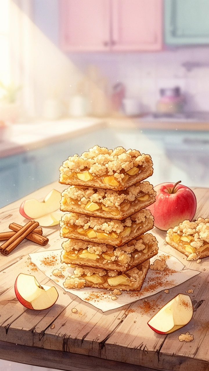 Apple Crumble Bars