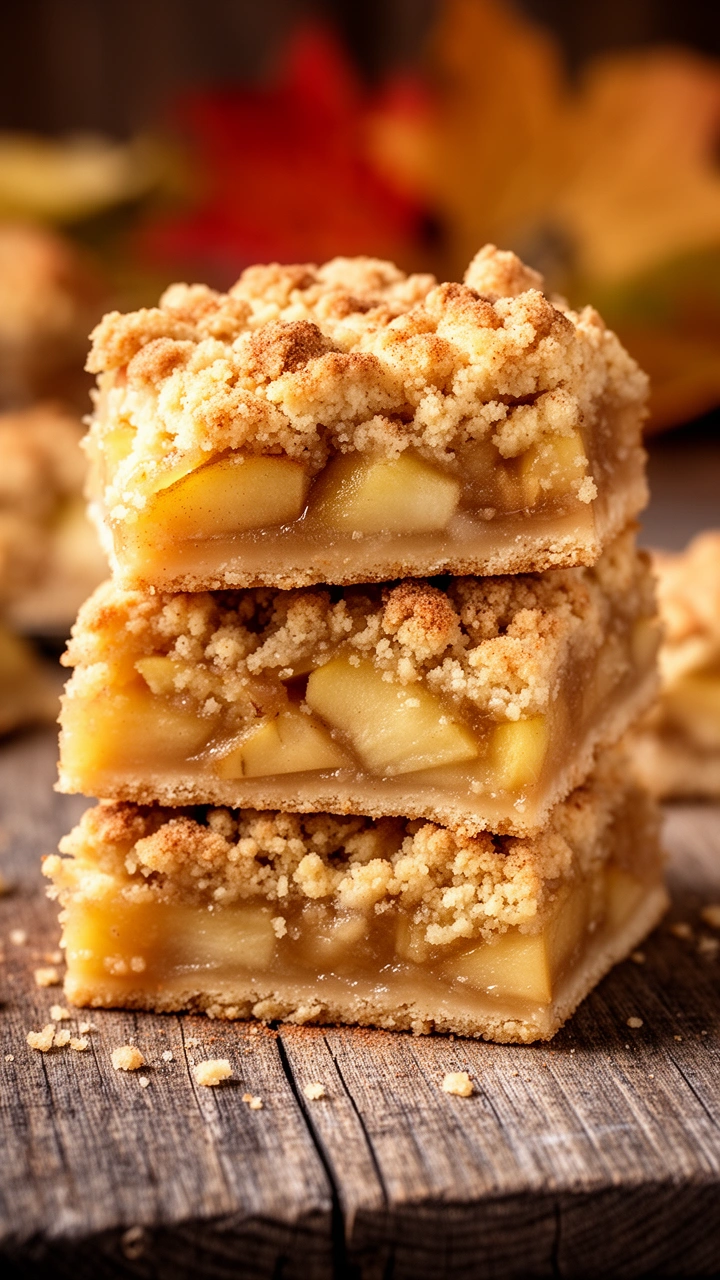 Apple Crumble Bars