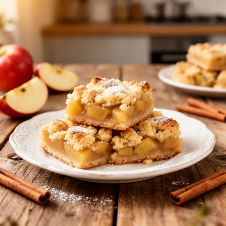 Apple Crumble Bars