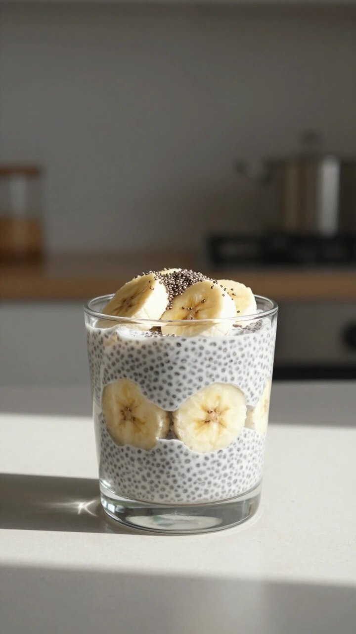 Banana Chia Pudding
