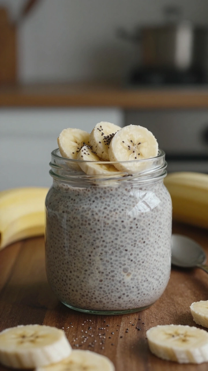 Banana Chia Pudding