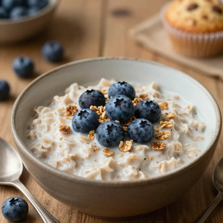 Blueberry Muffin Overnight Oats