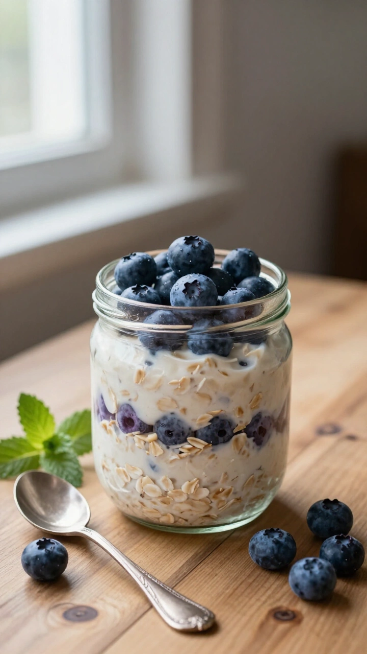 Blueberry Overnight Oats