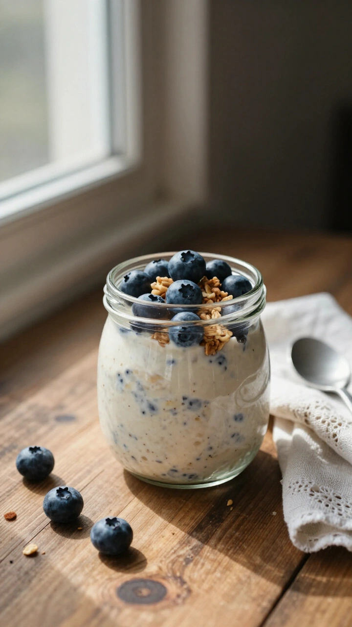 Blueberry Overnight Oats