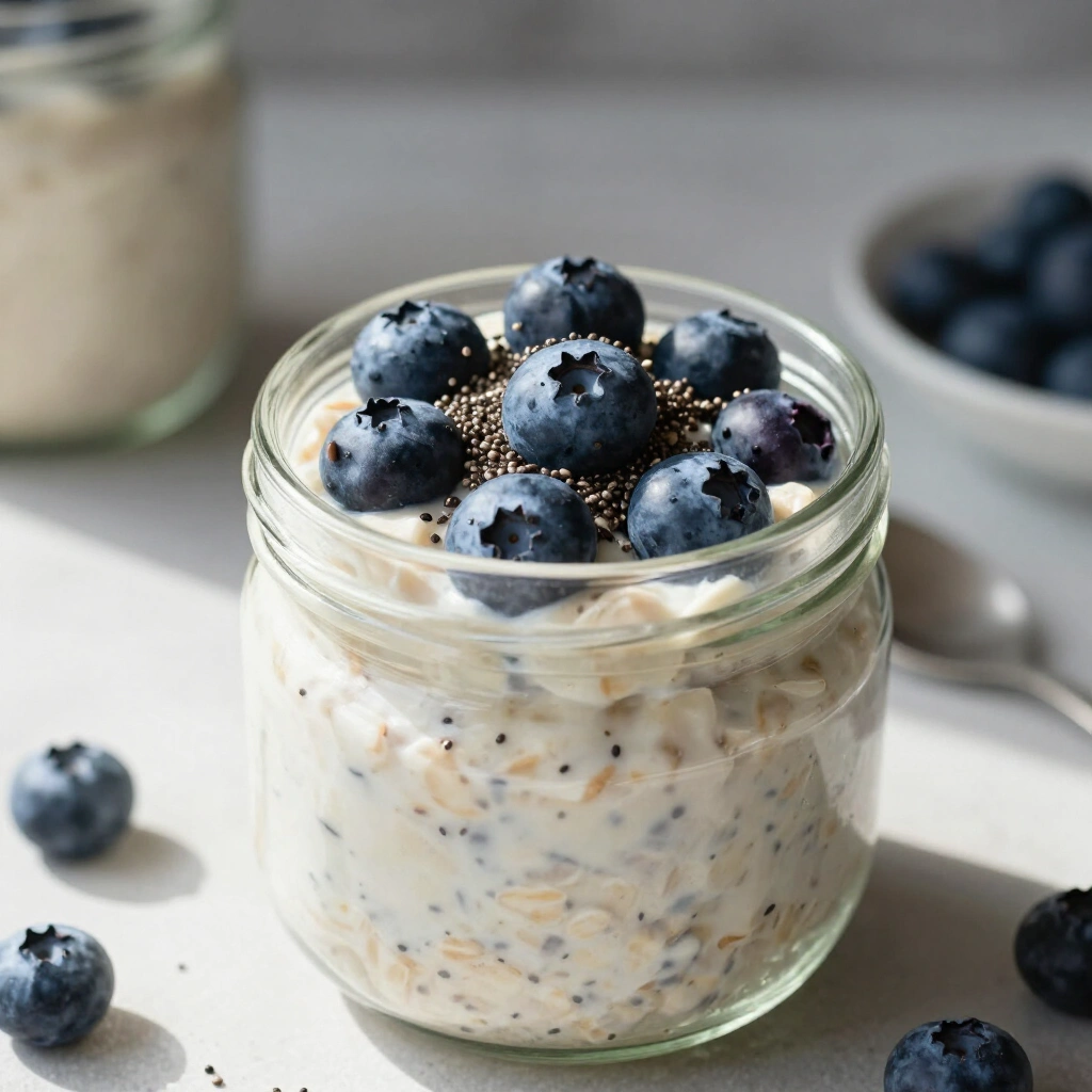 Blueberry Overnight Oats