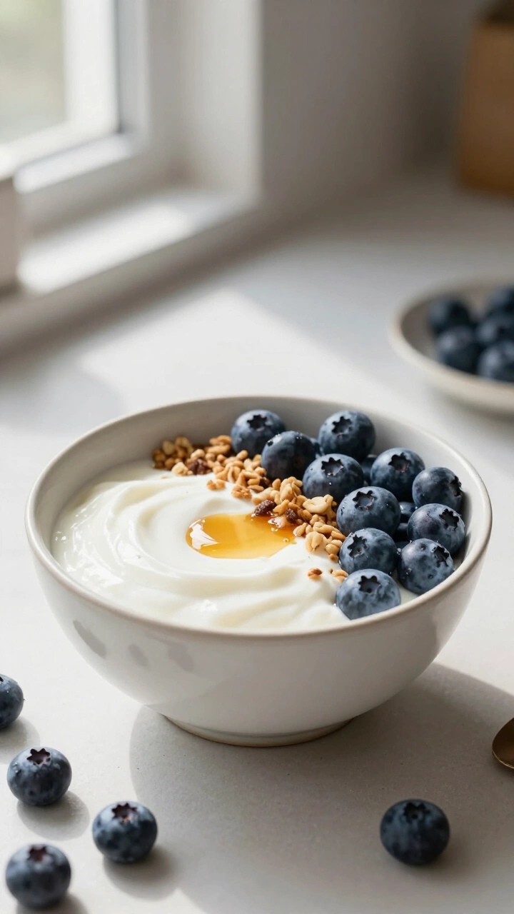 Blueberry Yogurt Bowl