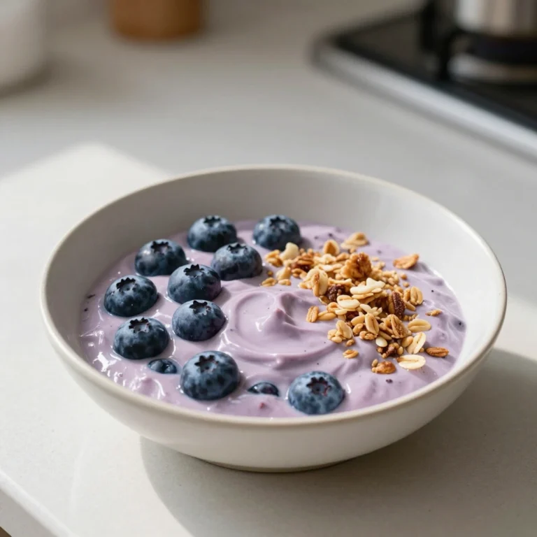 Blueberry Yogurt Bowl