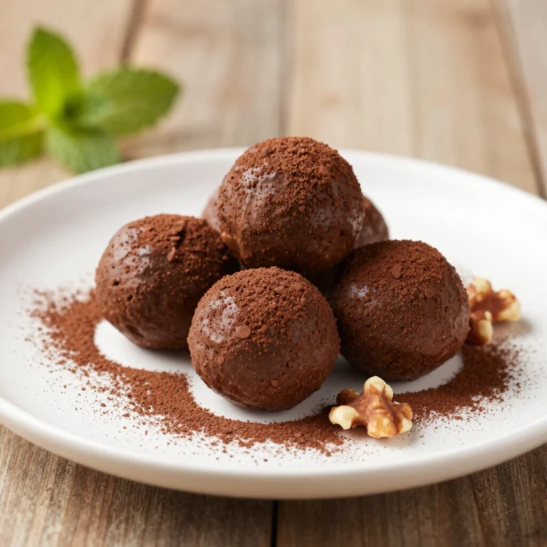 Brownie Protein Balls Recipe