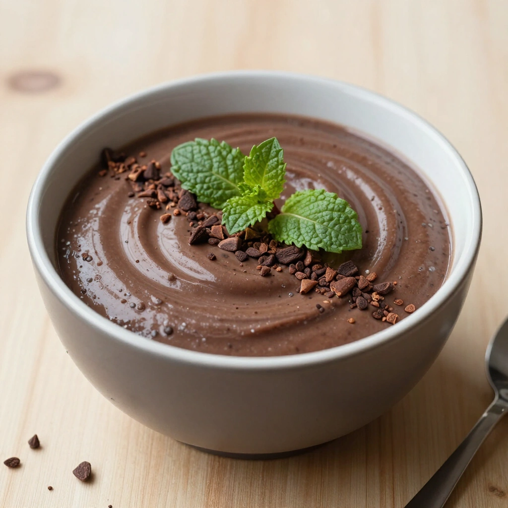 Cacao Blended Chia Pudding