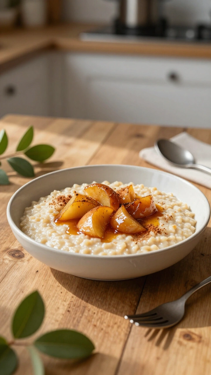 Caramelized Apple Porridge Recipe