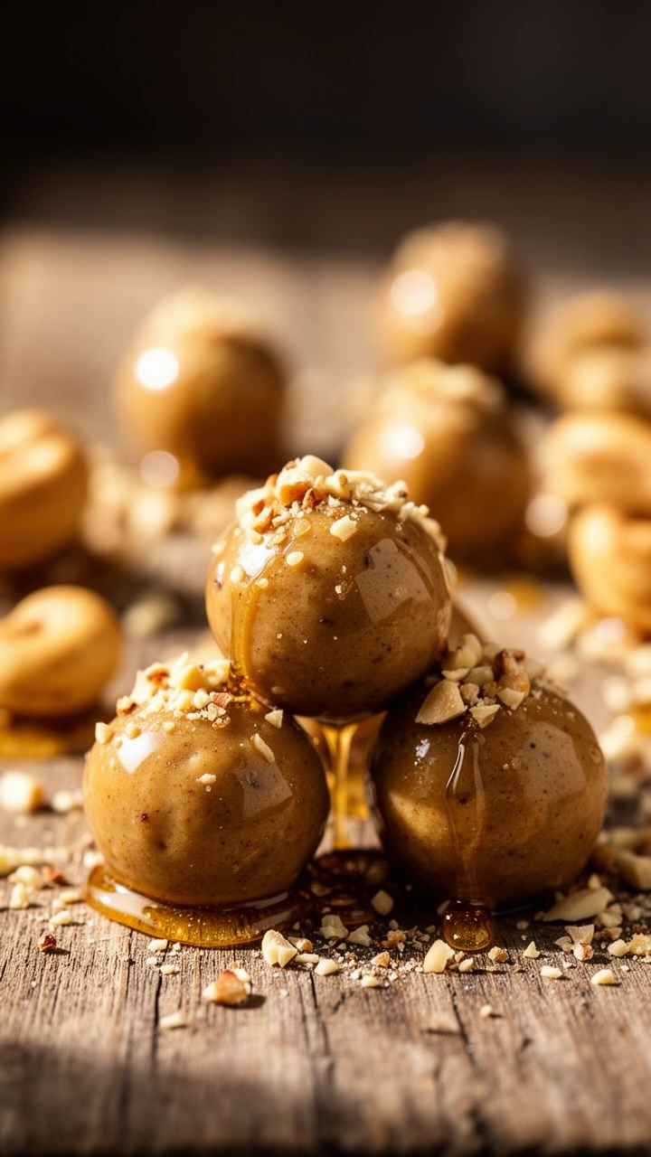 Cashew Butter Protein Balls