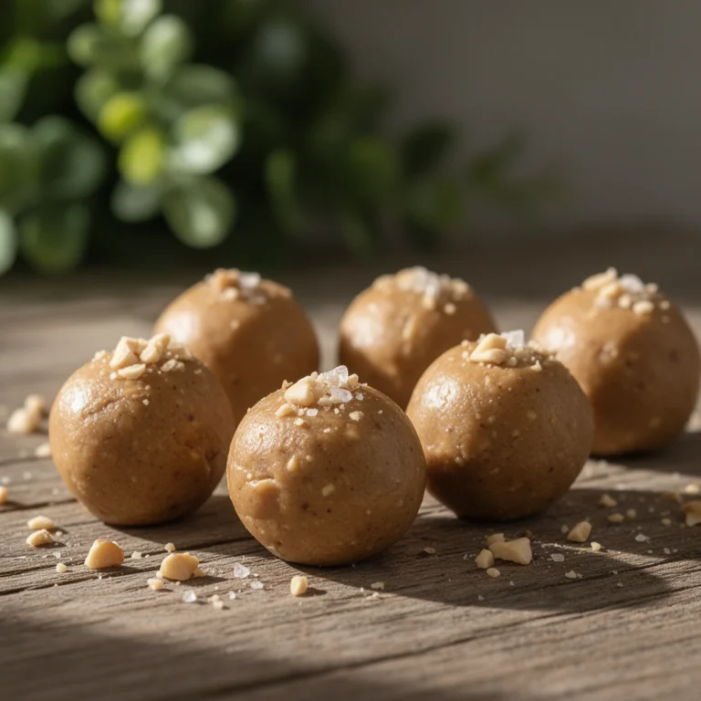 Cashew Butter Protein Balls