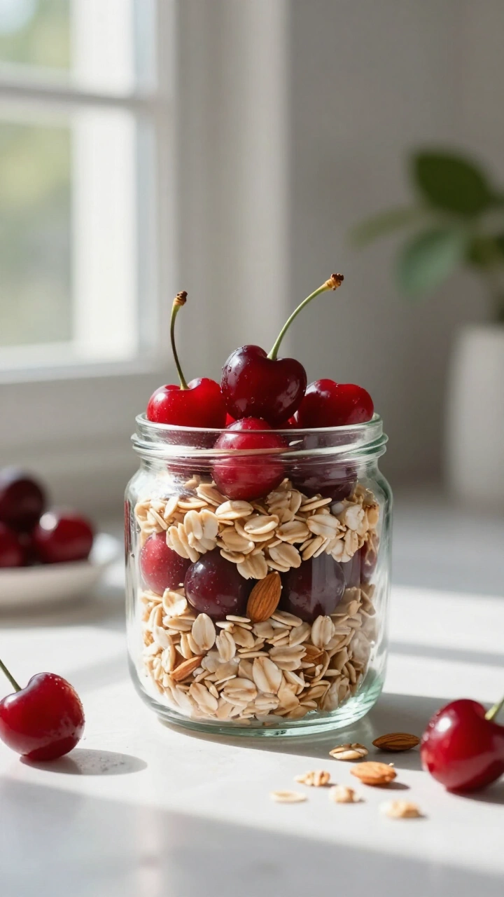 Cherry Overnight Oats