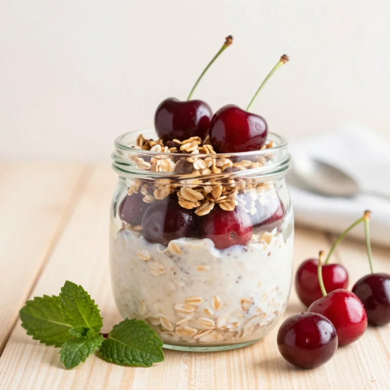 Cherry Overnight Oats