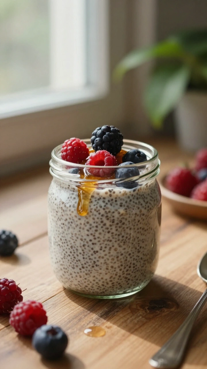 Chia Oatmeal Pudding