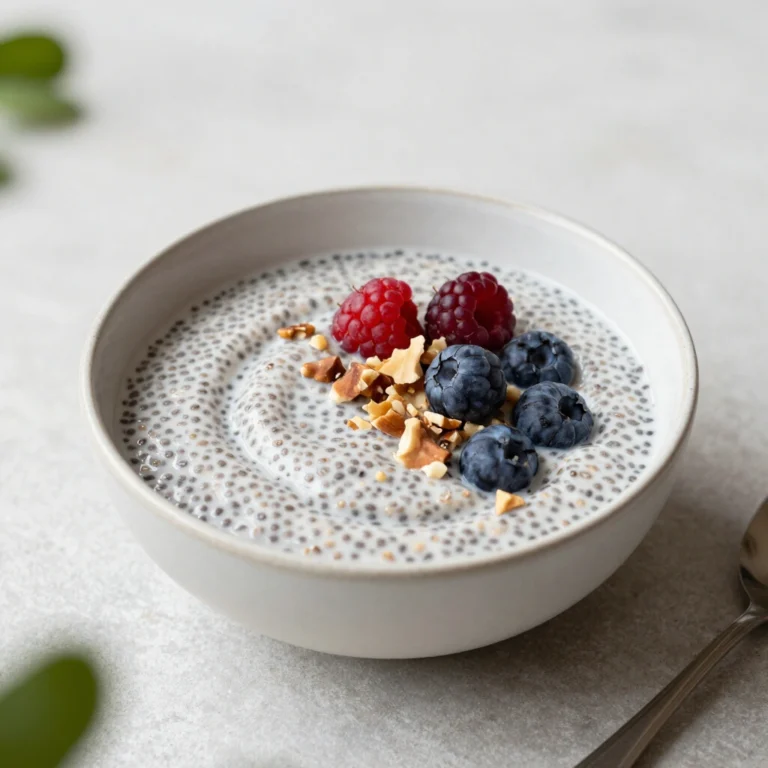 Chia Oatmeal Pudding