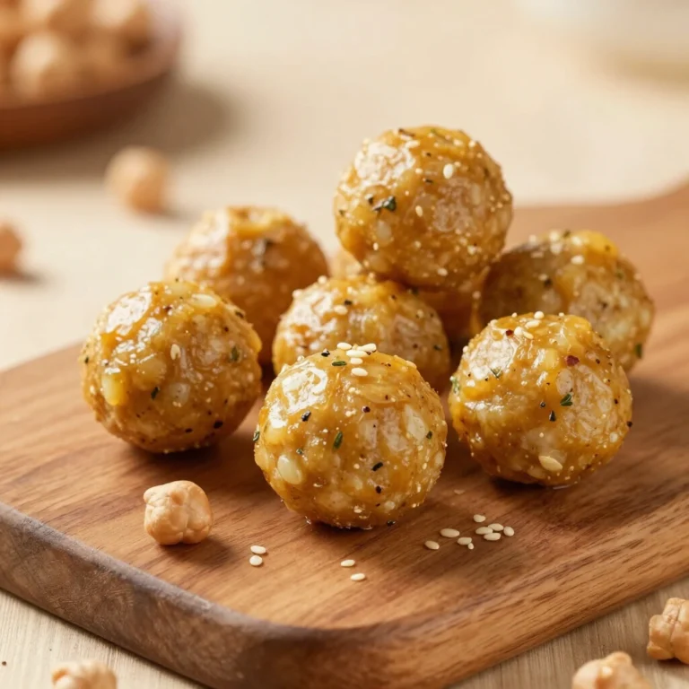 Chickpea Protein Balls