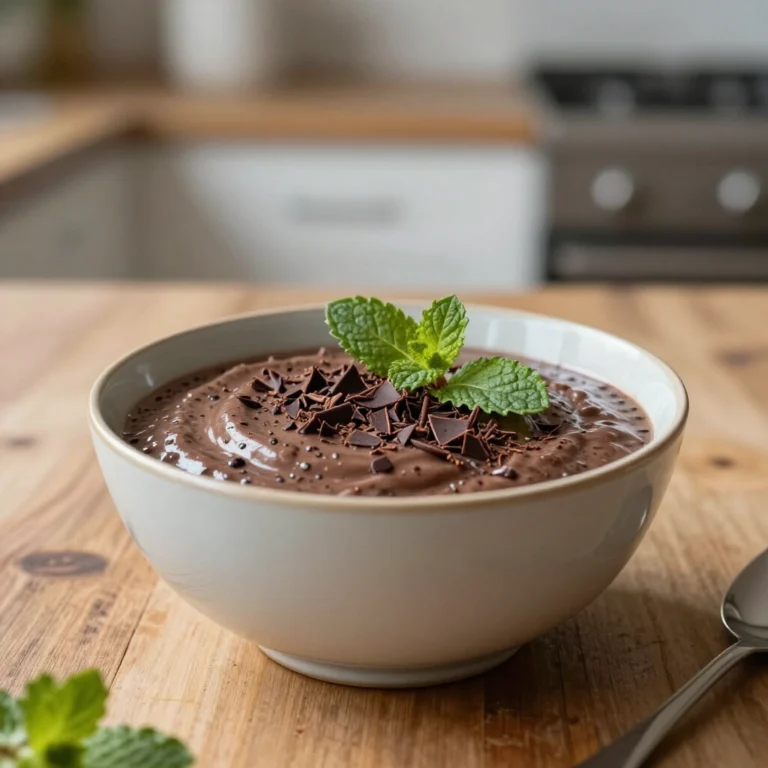 Chocolate Blended Chia Pudding