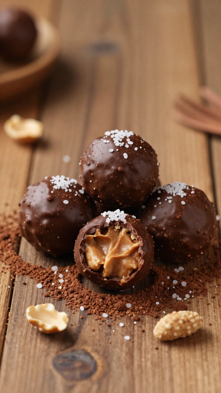 Chocolate Peanut Butter Protein Balls