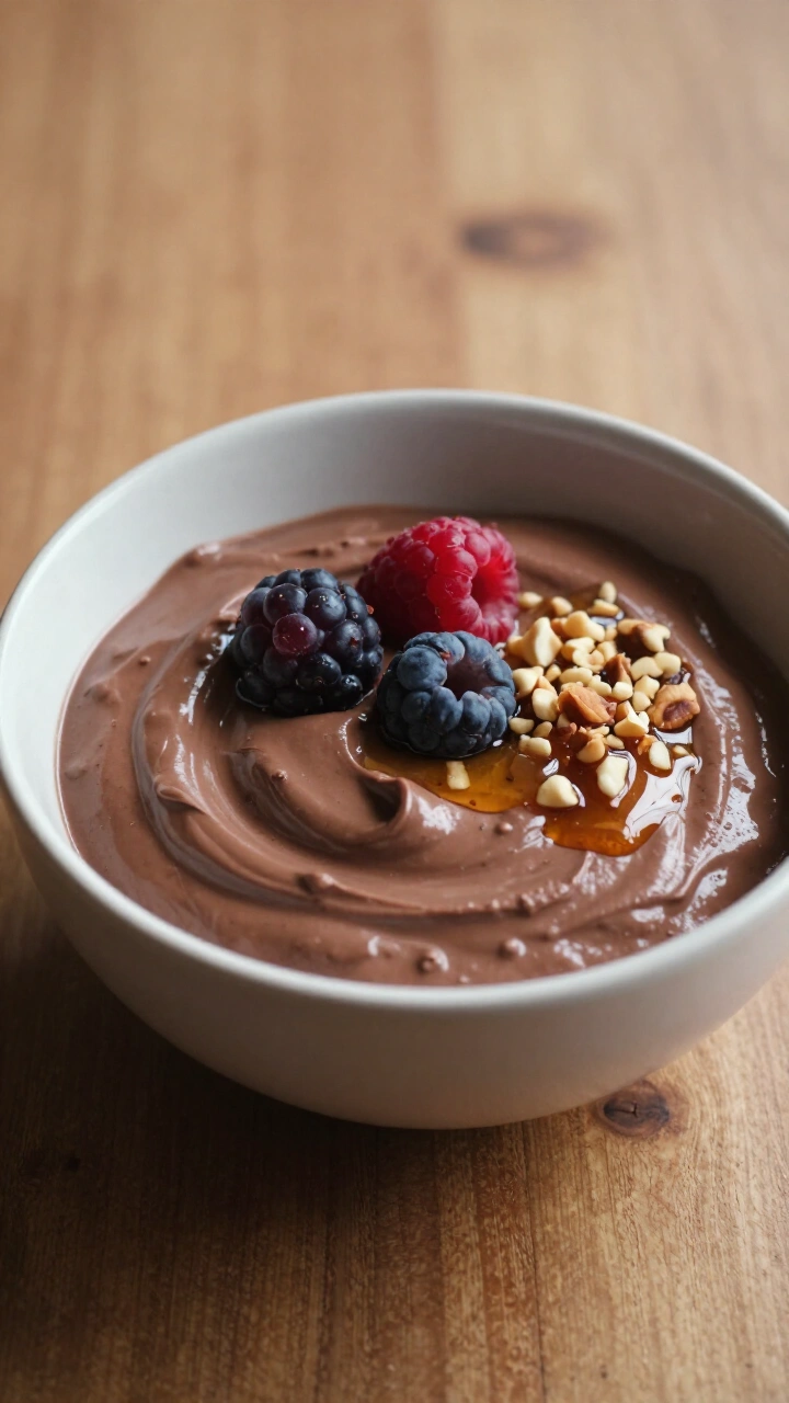 Delicious Chocolate Yogurt Bowl Recipe