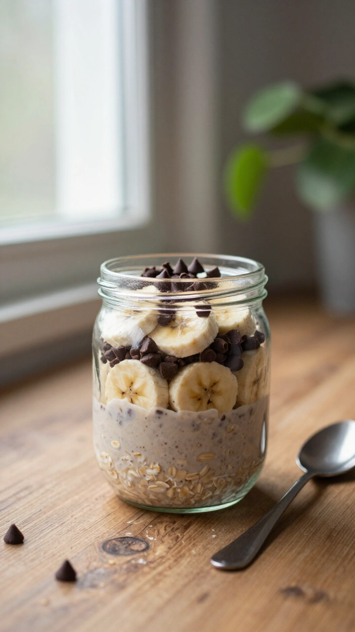 Chunky Monkey Overnight Oats